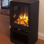 Probably the quickest install ever ! StovaxGazco Vogue electric stove . A happy customer from Govilon